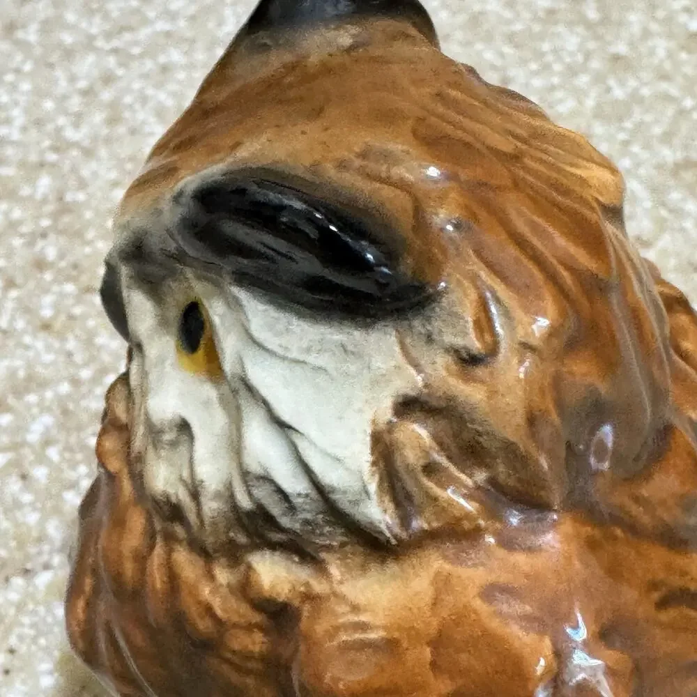 Goebel West Germany Porcelain Owl Figurine Bird 38318-08 Vintage Collectible
